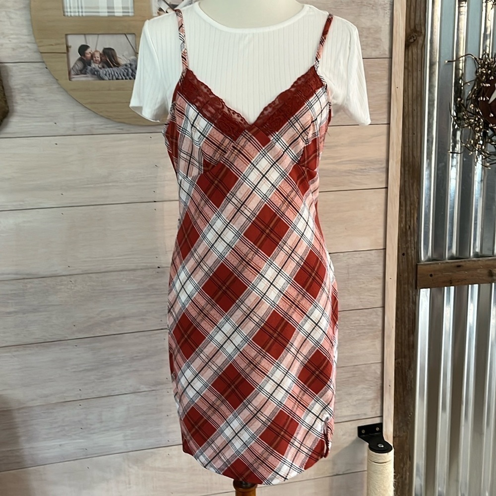 New NoBo Orange Dress L Junior